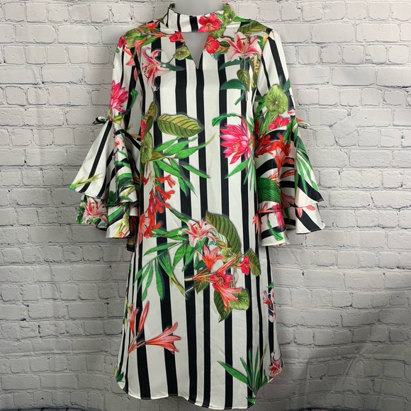 CQ by CQ Dresses & Skirts - 🌺 CQ by CQ Tropical Print Dress - Size Med
